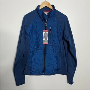 NWT Orvis Mixed Media Jacket Mens Blue Size Medium